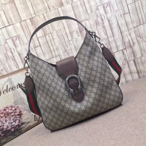 Geantă hobo Gucci Dionysus medie GG 446687 maro