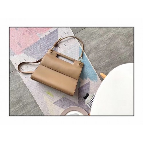 Geantă de umăr mare din piele GIVENCHY Whip 37101 caisă