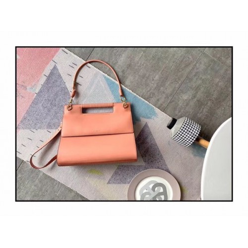 Geantă de umăr mare din piele GIVENCHY Whip 37101 roz