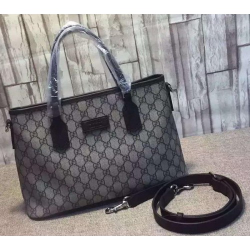 GUCCI Geantă tote GG Supreme 429019 Maro