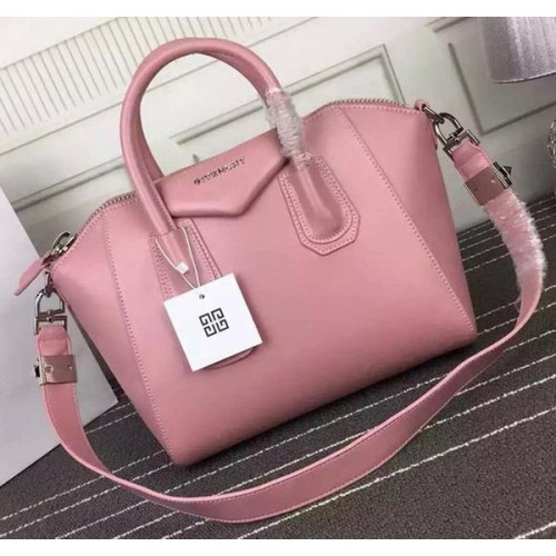 Geantă Givenchy Antigona din piele de vițel G66552 roz