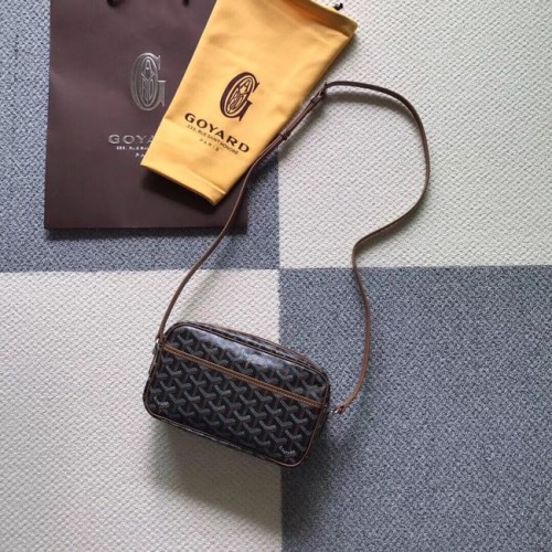 Geantă de umăr din piele de vițel Goyard 6788 gri