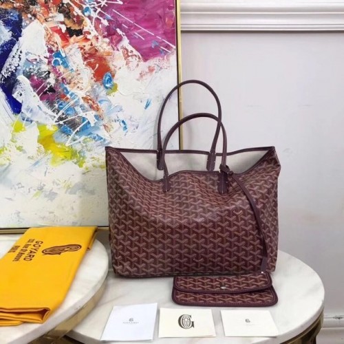Geantă tote din piele de vițel Goyard 20207 Vin