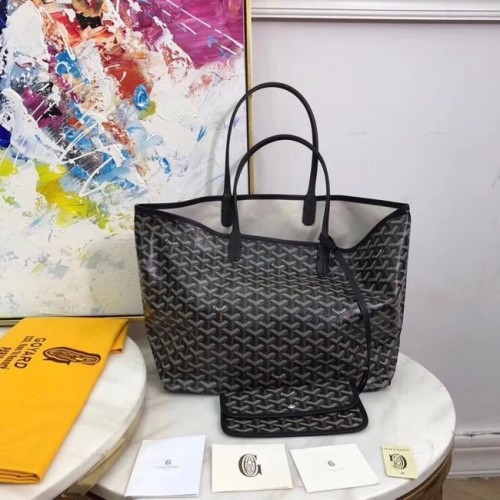 Geantă tote din piele de vițel Goyard 20207 neagră