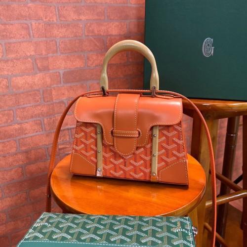 Geantă tote Goyard mini saigon 55632 Portocaliu