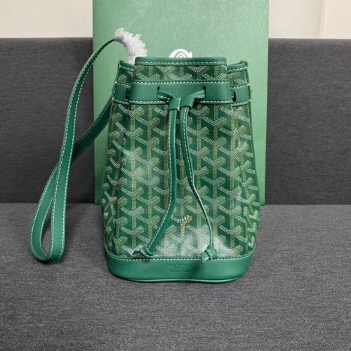 Geanta cu cordon Goyard petit flot G6959 verde