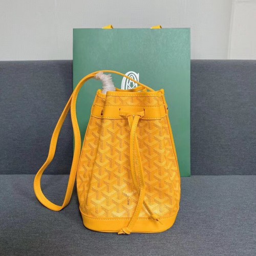 Geanta Goyard petit flot cu cordon G6959 galben