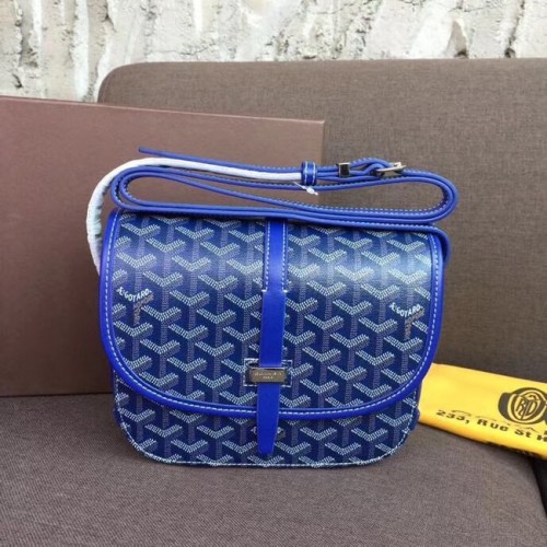 Geantă de umăr Goyard 36959 albastru electric