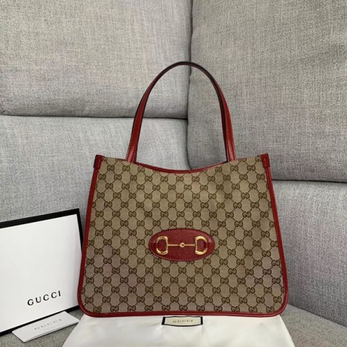 Geantă tote Gucci 1955 Horsebit 623694 roșie