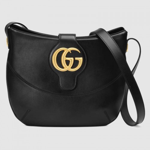 Geantă de umăr Gucci Arli medie 568857 Neagră