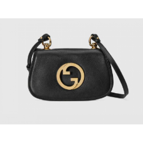 Geantă de umăr Gucci Blondie Original din piele 698643 neagră
