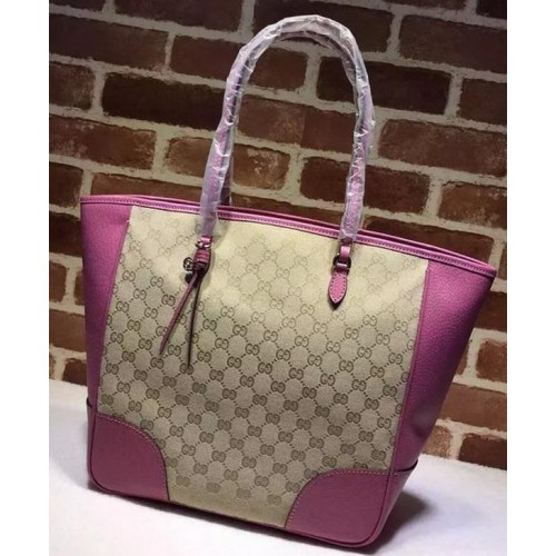 Geantă tote Gucci Bree Original GG Canvas 323671 Rose