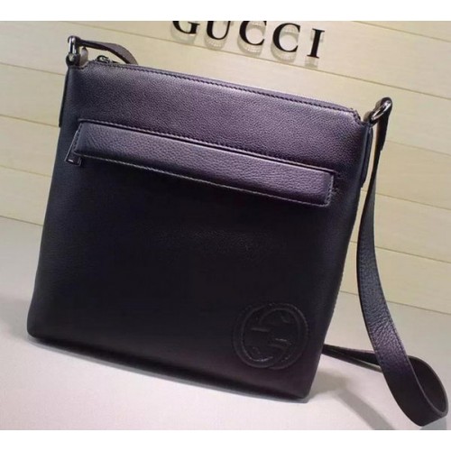 Geantă de mână Gucci din piele de vițel 322059 neagră