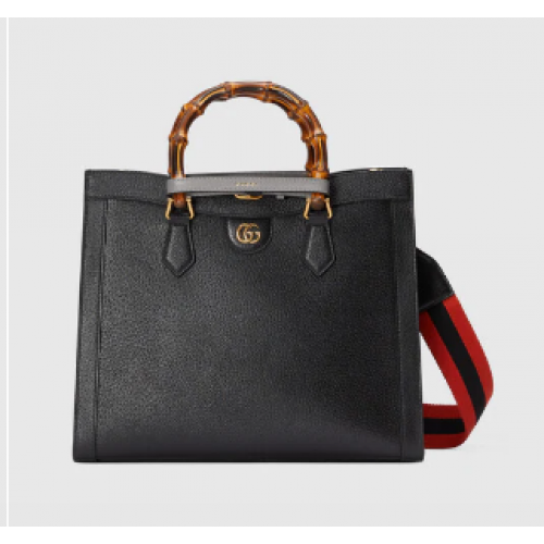 Geantă tote medie Gucci Diana 678842 neagră