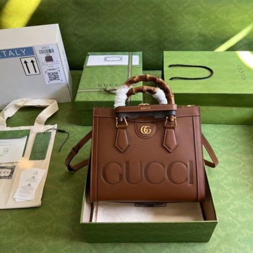 Geantă mică Gucci Diana A660195 Maro