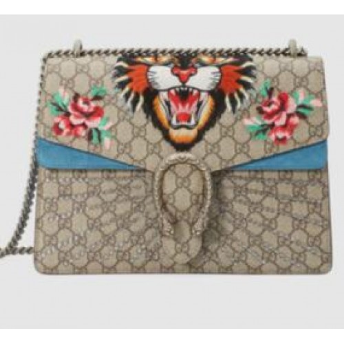 Geantă de umăr medie Gucci Dionysus 403348 Cat