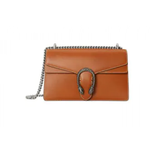 Geantă de umăr mică Gucci Dionysus 400249 maro