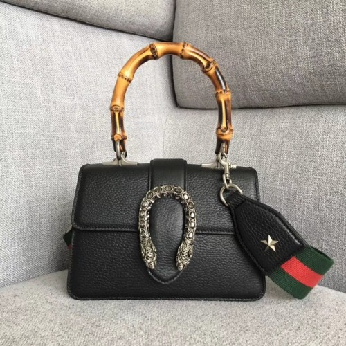 Geantă mică Gucci Dionysus cu mâner superior 523367 neagră