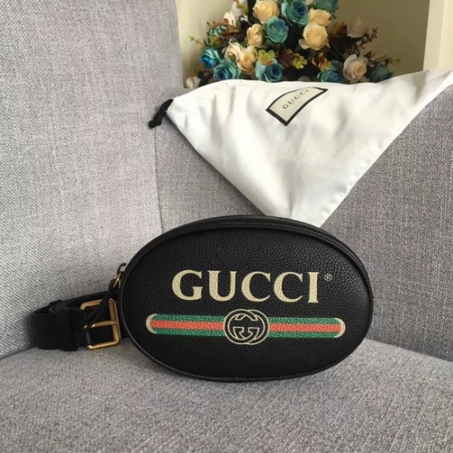 Geantă de mână Gucci GG Calfskin Leather 476434 neagră
