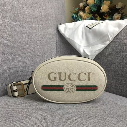 Geantă de mână Gucci GG Calfskin Leather 476434 albă