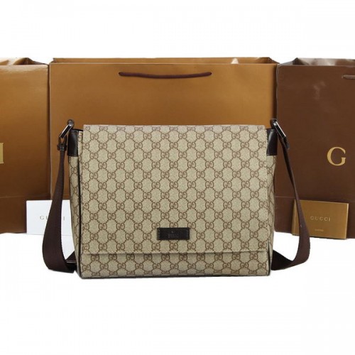 Geantă mică de pânză Gucci GG 146236 Maro