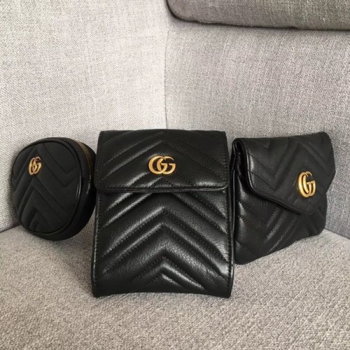 Geantă de mână Gucci GG Marmont matelasse 524597 neagră