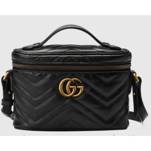 Geantă mini Gucci GG Marmont 672253 neagră