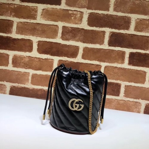 Geantă mică Gucci GG Marmont A575163 neagră