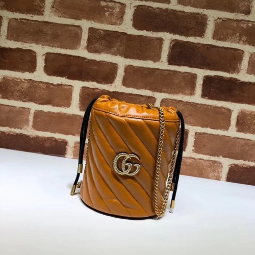 Geantă mică Gucci GG Marmont A575163 maro