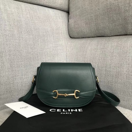 Geantă de umăr Gucci GG Marmont 191363 verde negricios