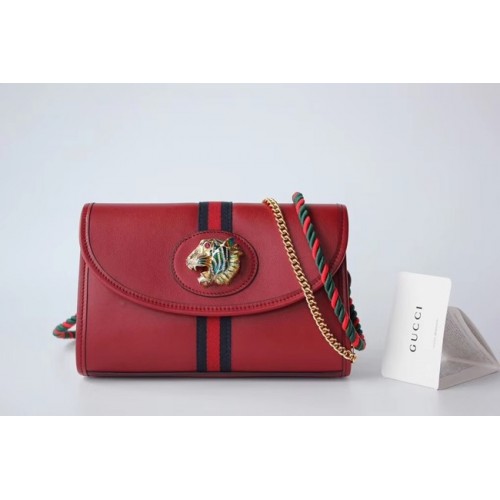 Geantă de umăr mică Gucci GG Marmont 570145 roșie