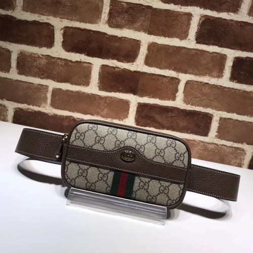 Geantă de mână Gucci GG Original GG din piele 519308 maro