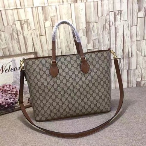 Geantă Gucci GG Supreme 453705 Maro