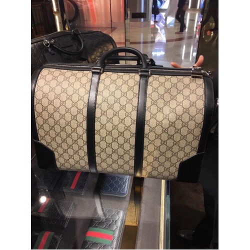 Geantă de voiaj Gucci GG Supreme 406380 neagră