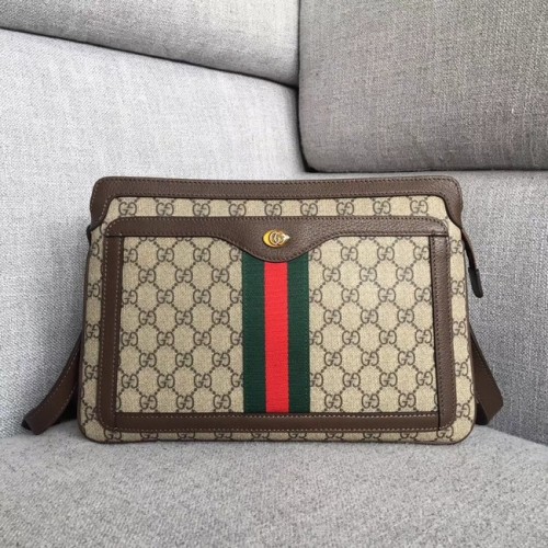 Geantă de umăr medie Gucci GG Supreme 523354