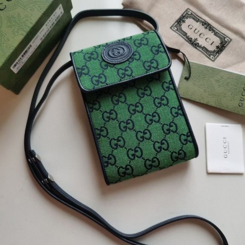 Geantă mică Gucci Horsebit 1955 657582 verde