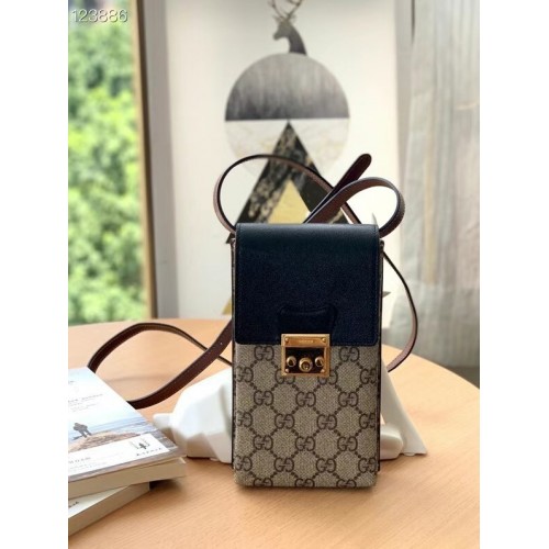 Geantă mică Gucci Horsebit 1955 658229 neagră