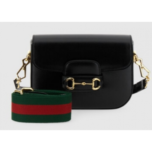 Geantă mică Gucci Horsebit 1955 658574 Negru