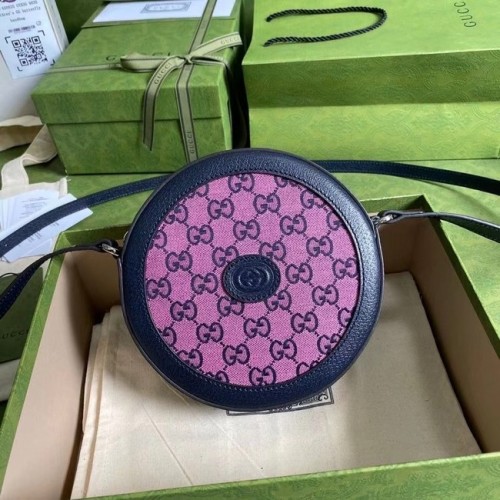 Geantă mică Gucci Horsebit 1955 658825 roz