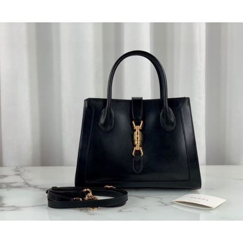 Geantă tote medie Gucci Jackie 1961 649016 neagră