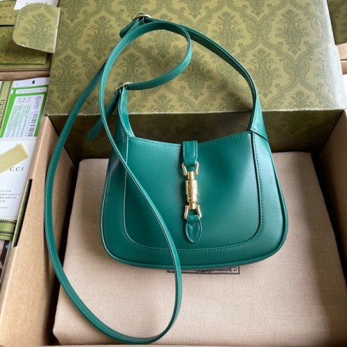 Geantă mini hobo Gucci Jackie 1961 637091 verde