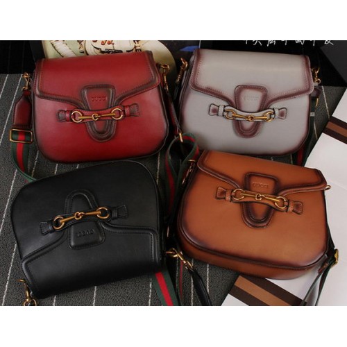 Geantă de umăr Gucci Lady Web din piele de vițel 383848