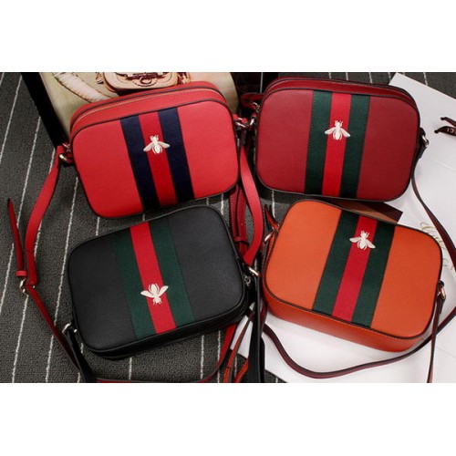 Geantă de umăr din piele Gucci 412008