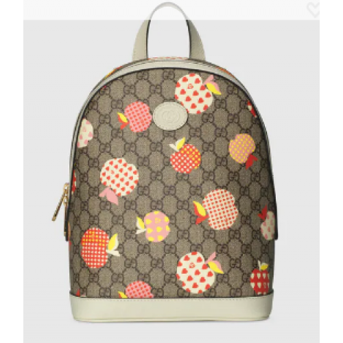Rucsac mic Gucci Les Pommes 552884 Alb