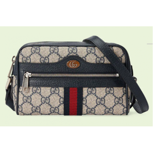 Geantă mini Gucci Ophidia GG 517350 Albastru safir