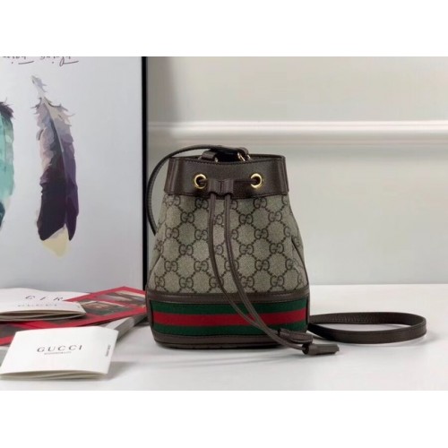 Geantă mică Gucci Ophidia GG 550620 Maro
