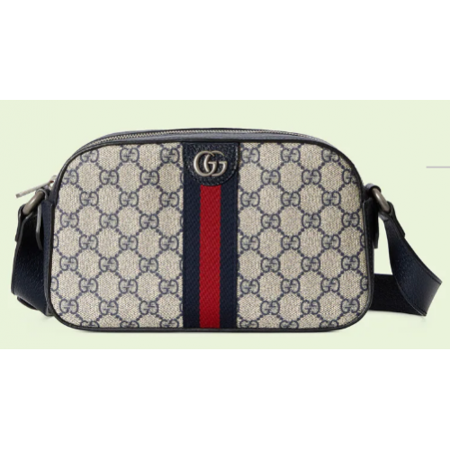Geantă de umăr Gucci Ophidia GG 681064 albastră