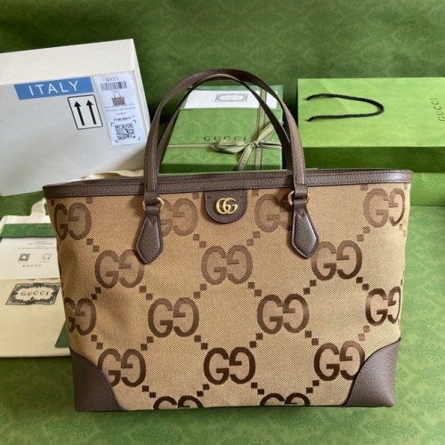 Geantă Gucci Ophidia jumbo GG medie 631685-2 Maro