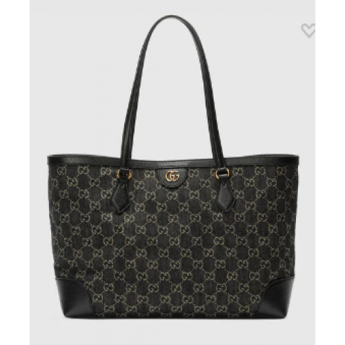 Geantă medie Gucci Ophidia cu sistem Web 631685 Negru