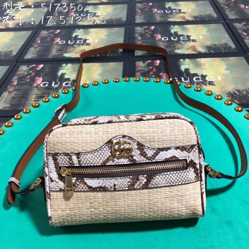 Geantă mini Gucci Ophidia 517350 gri